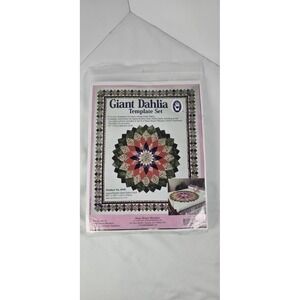 Marti Mitchell GIANT DAHLIA Template Set 9 Piece Acrylic Set
